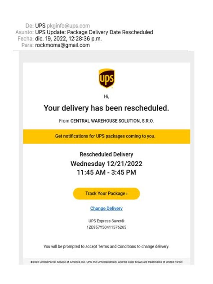 Ups Rescheduled Delivery - How To Discuss