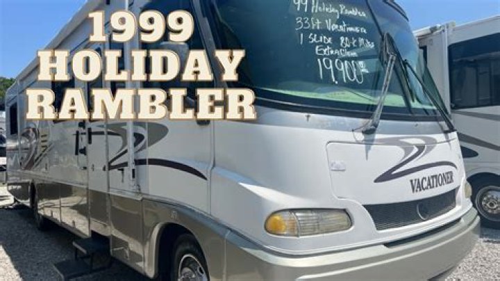 What are the dimensions of a 1999 Holiday Rambler?