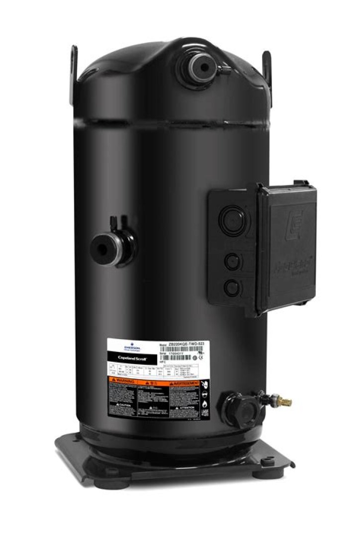 What are the parts in the Copeland Scroll zrk5 compressor?