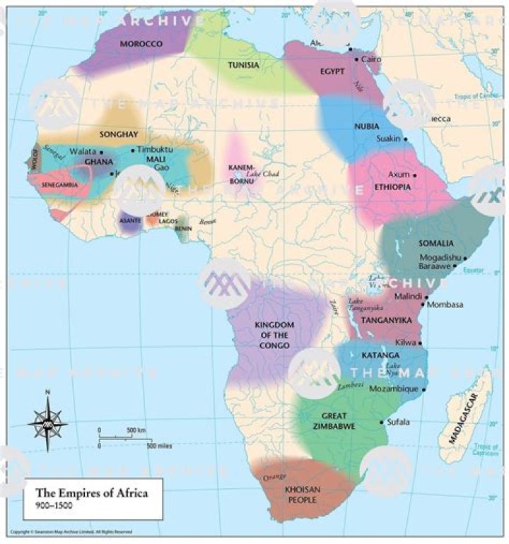 What are the West African empires