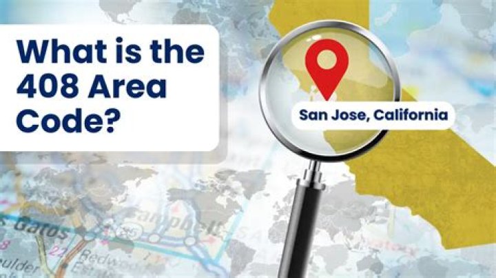 What area code is 408 in California