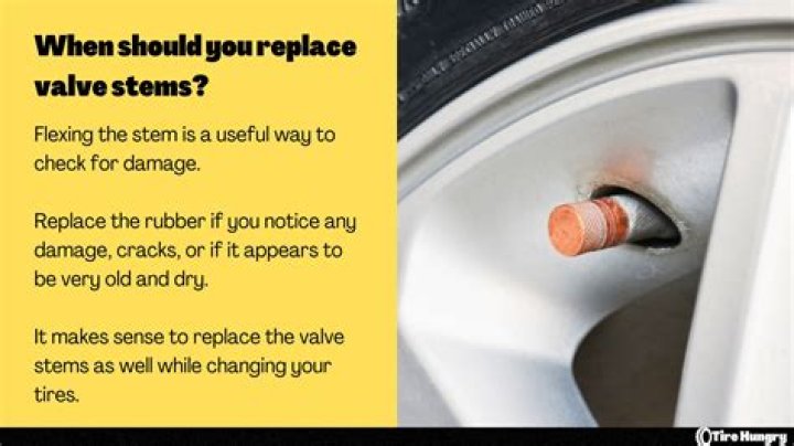 What causes a tire valve stem to go bad?