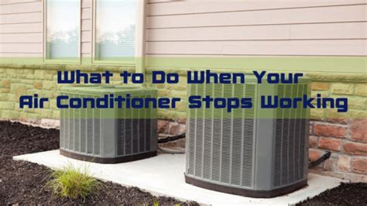What causes an air conditioner to stop working?