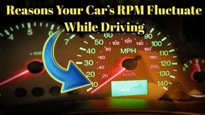 What causes RPM to fluctuate while driving?