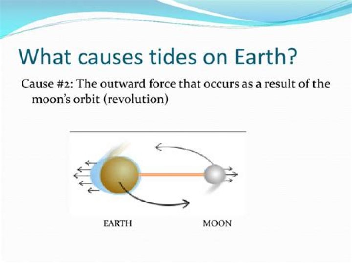 What causes tides on earth