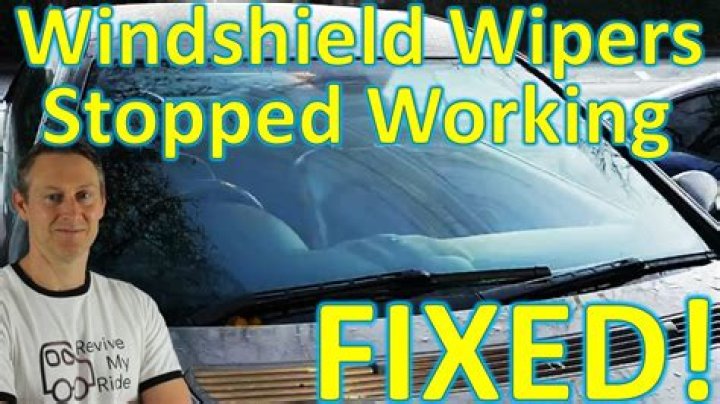 What causes windshield wipers to stop working?