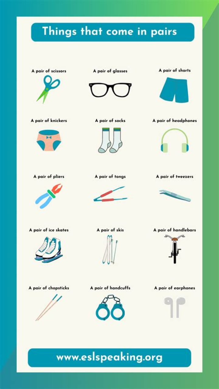 What Comes In Pairs - How To Discuss