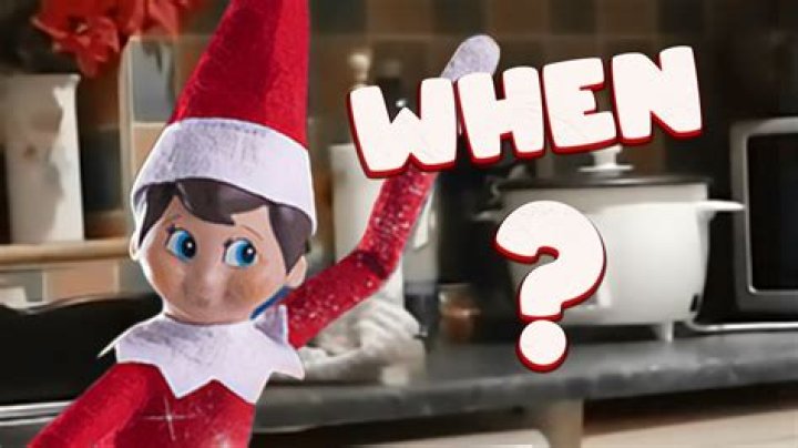 What date does Elf on the shelf come back
