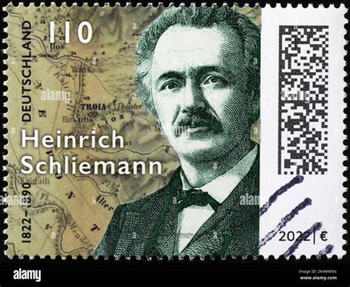 What did Heinrich Schliemann find