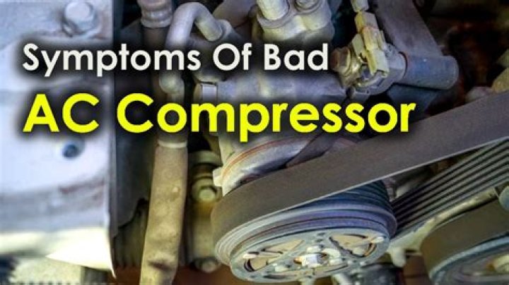 What does a bad AC compressor bearing sound like?
