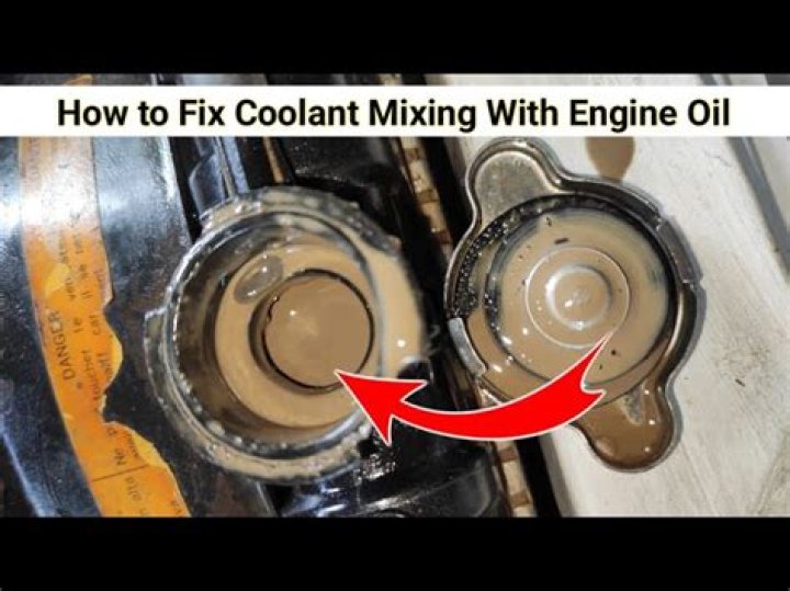 What does it mean when oil mixes with coolant?