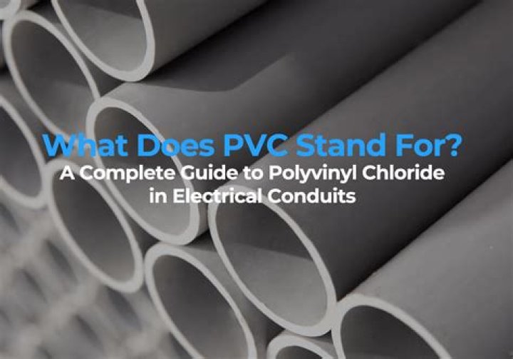 What does pvc stand for in PVC pipe