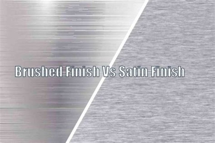 What does satin finish mean