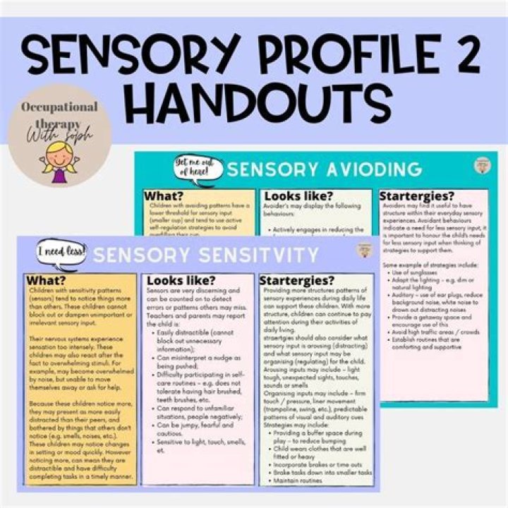 What does the sensory profile 2 measure