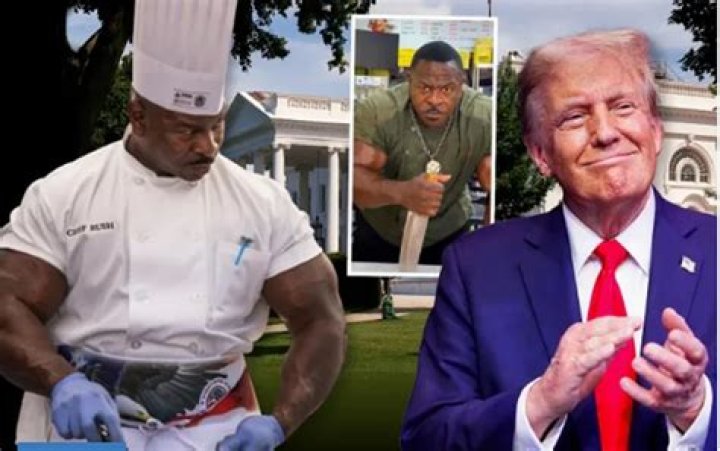 What does the White House chef cook for Trump