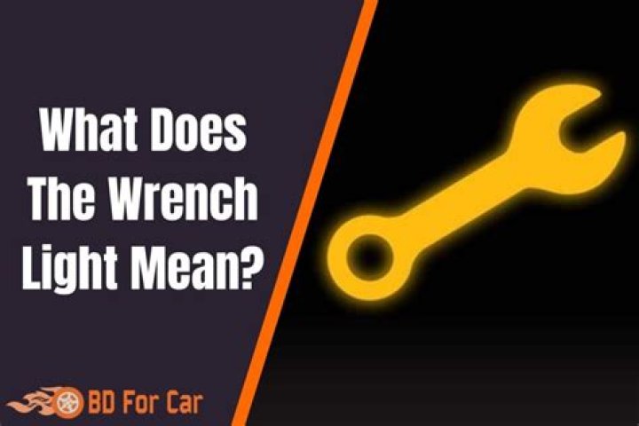 What does the wrench light mean on my Ford?