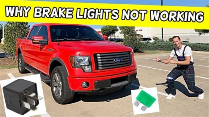 What happens if one of your brake lights dont work?