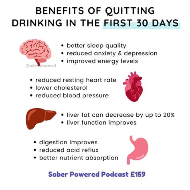 What happens when you quit drinking