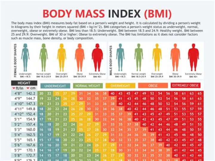 What is a BMI of 32 mean
