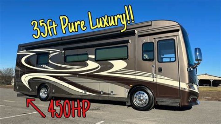 What is a diesel pusher motor home?