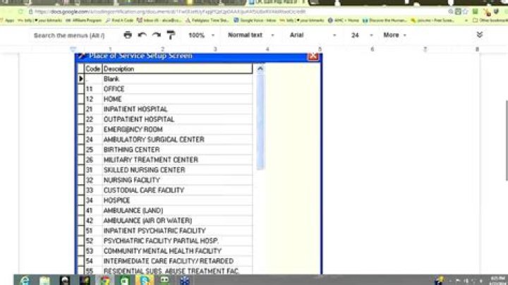What is a facility type code