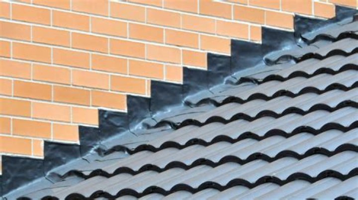 What is a flashing on a roof