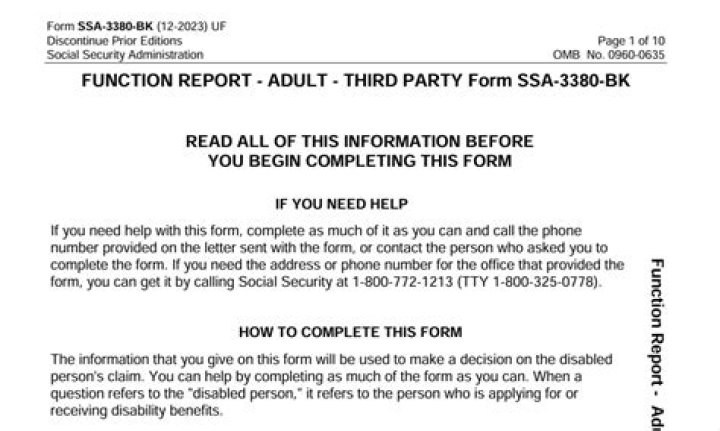 What is a third party function report