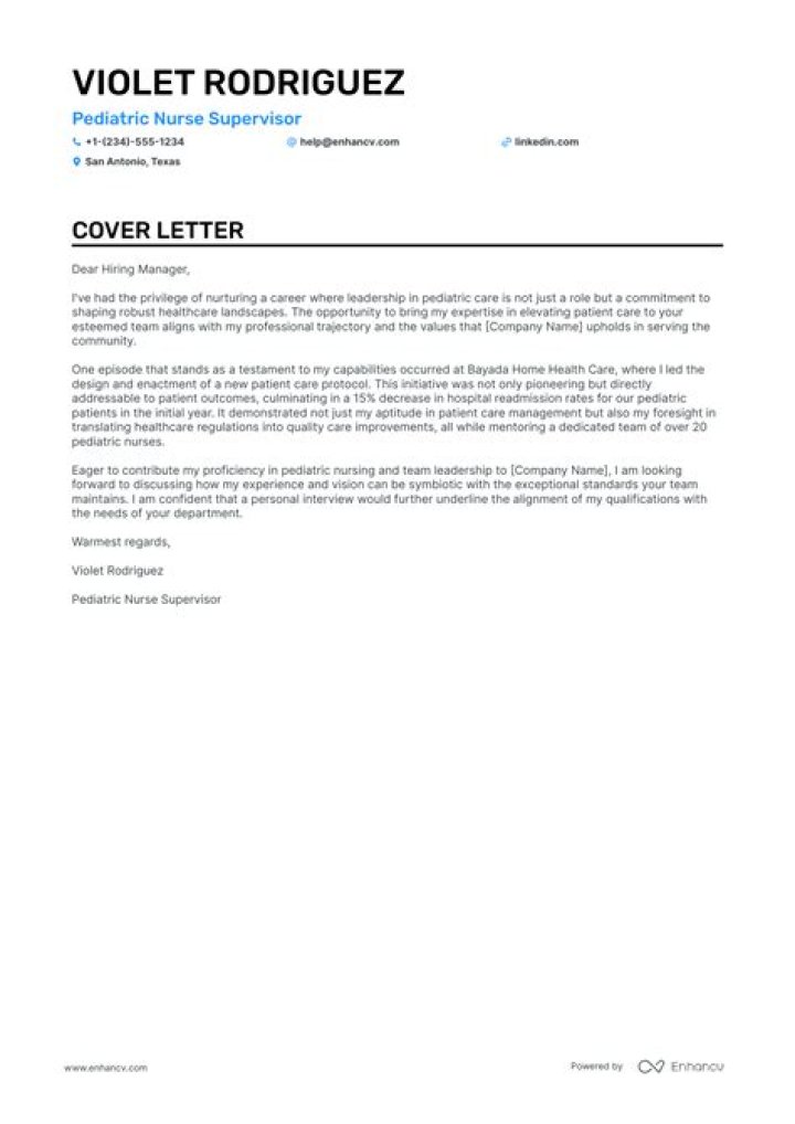 What is an appropriate cover letter