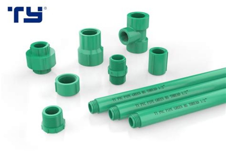 What is green PVC used for