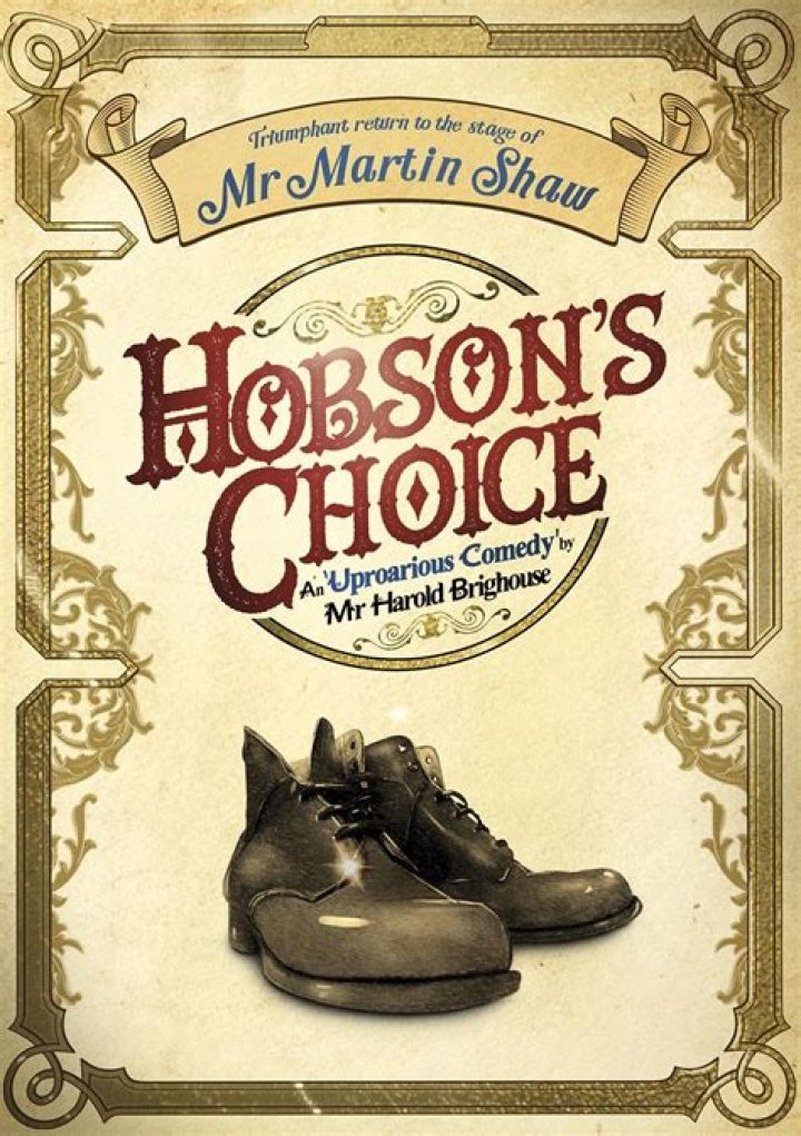 What is Hobsons choice summary