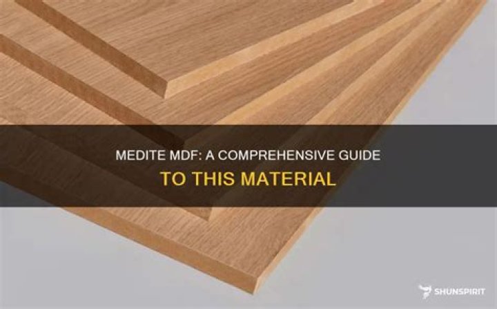 What is Medite MDF