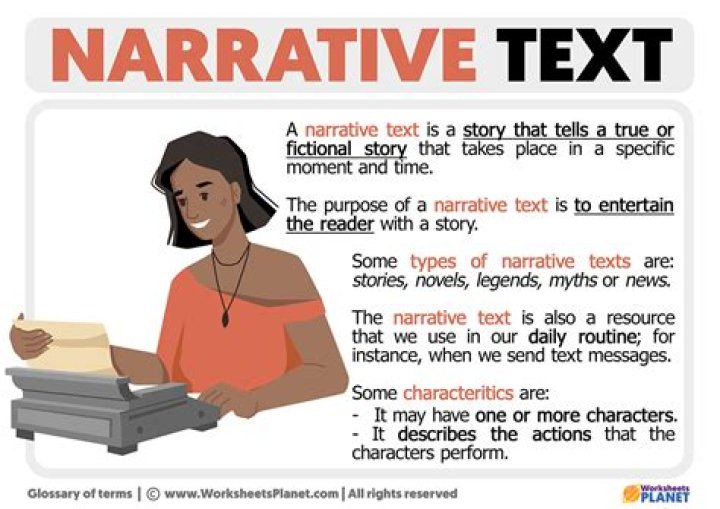 What is narrative text comprehension