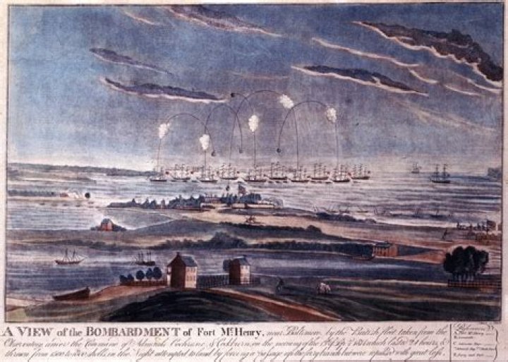 What is significant about the bombardment of Fort McHenry