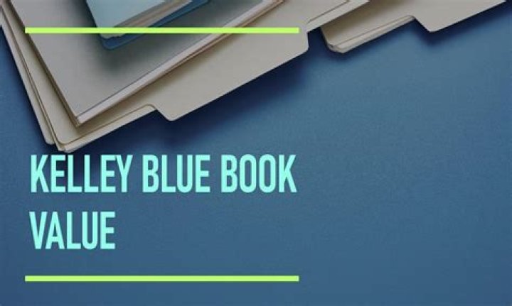 What is the Blue Book value for?