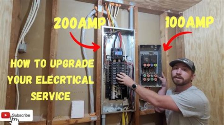 What is the difference between 100 amp service and 200 amp service