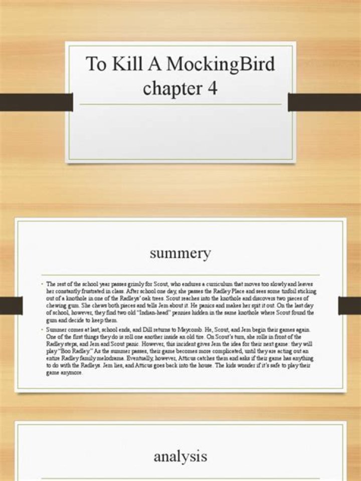 What is the gist of Chapter 16 and 17 in To Kill a Mockingbird