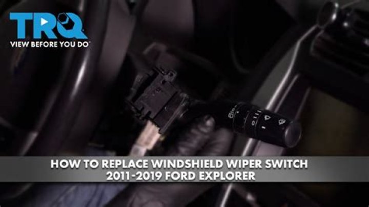 What is the wiper speed switch on a Ford?