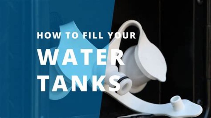 What to use to fill Jayco water tank?