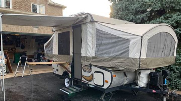 What was the name of the Viking pop up camper?