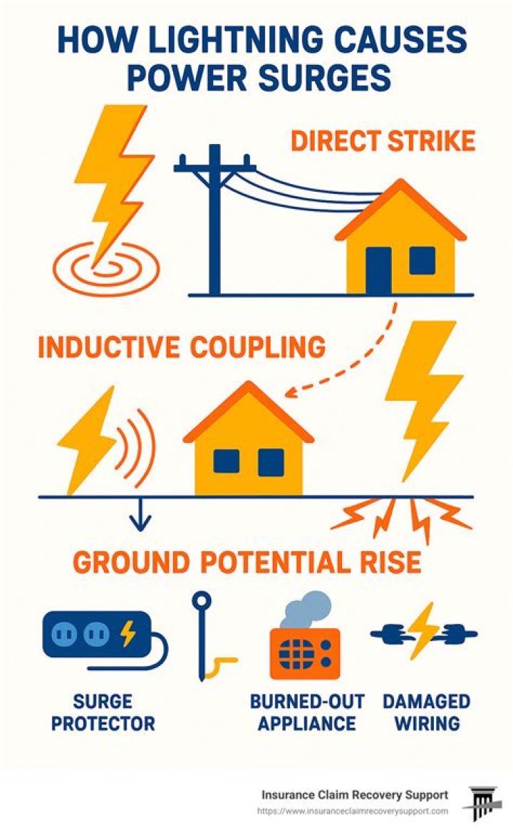 What would cause a power surge in a house?