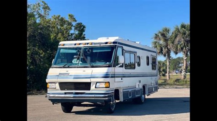 What years did GMC make motorhomes?