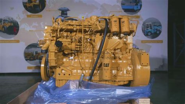 When did the Caterpillar C7 diesel engine come out?