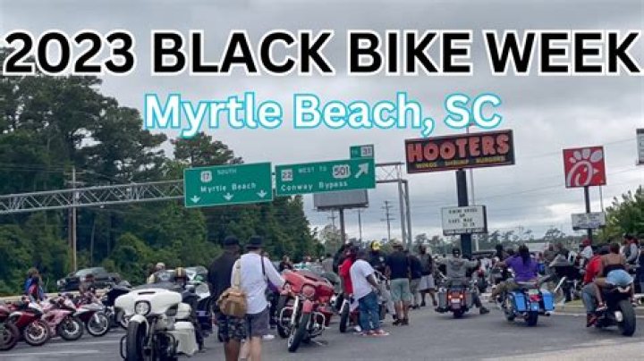 When Is Black Bike Week At Myrtle Beach South Carolina