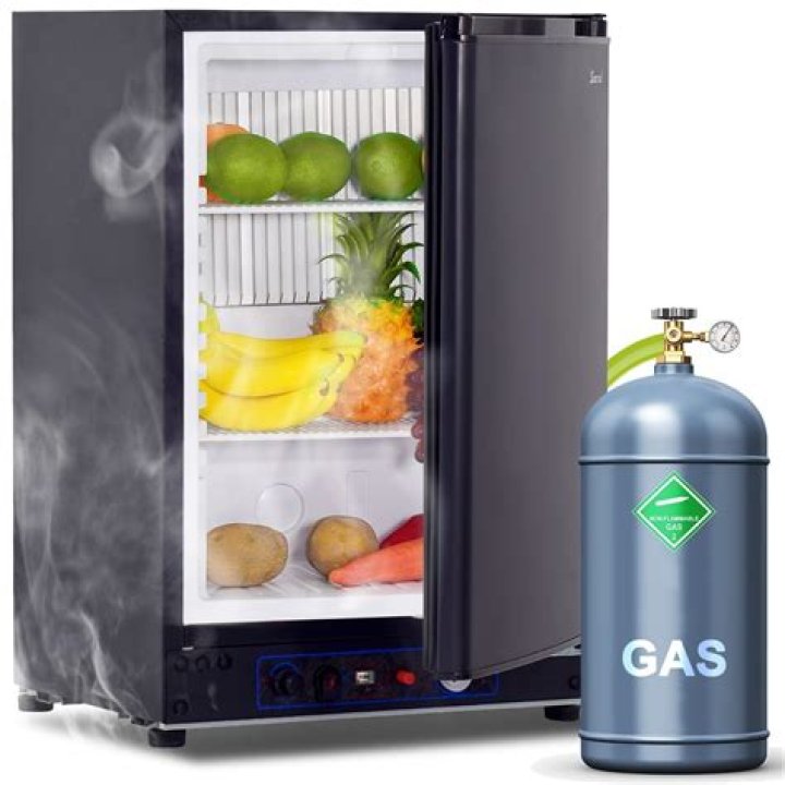 Where can I buy a gas refrigerator powered by propane?