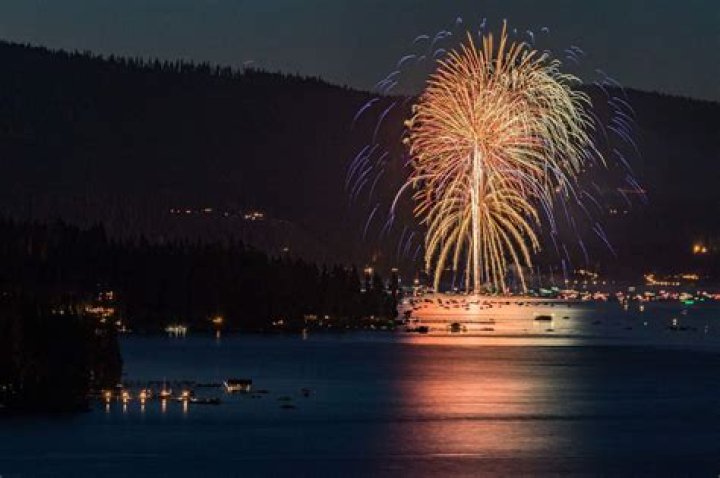 Where can I watch fireworks in South Lake Tahoe