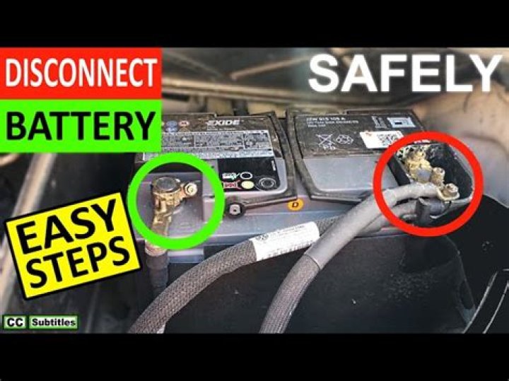 Where do I Disconnect the coach battery in a RV?