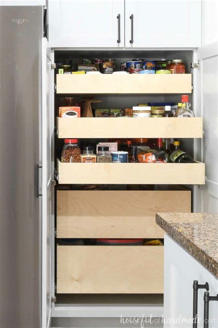 Where do I put the drawers in my Kitchen?