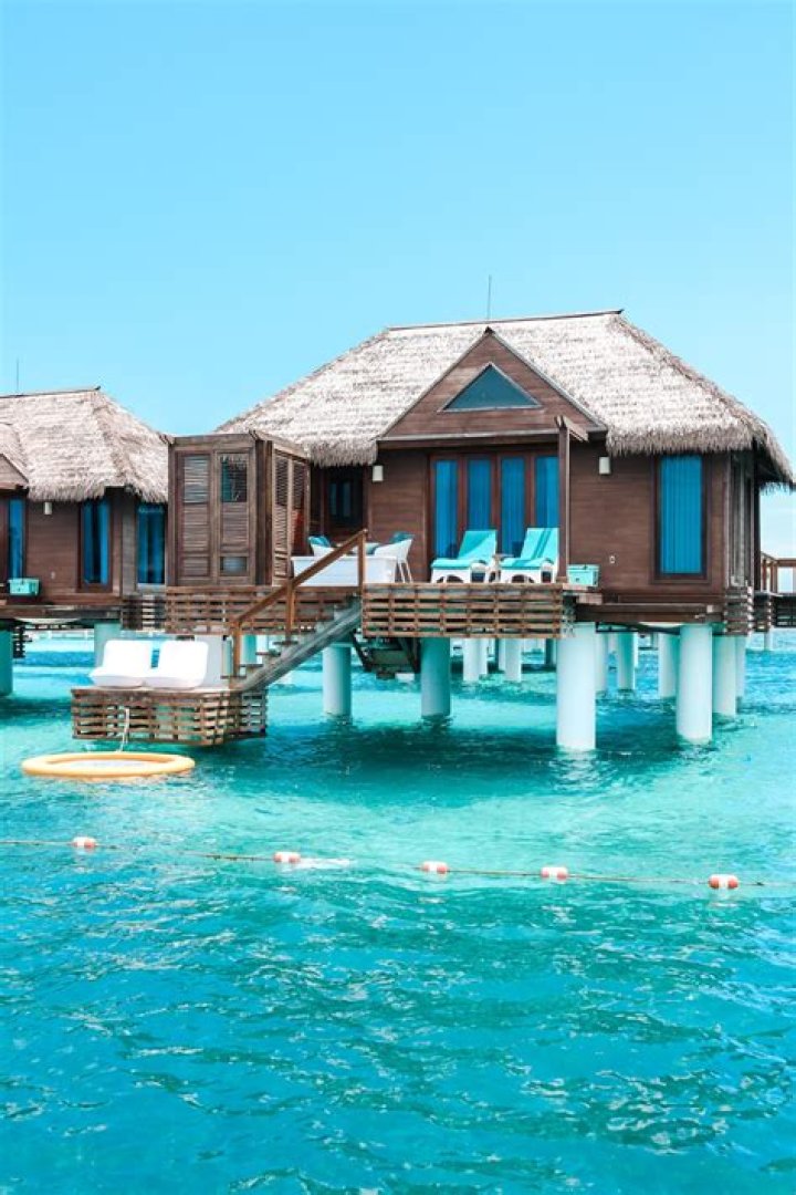 Where do they have water bungalows