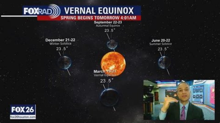 Where is the sun on the vernal equinox