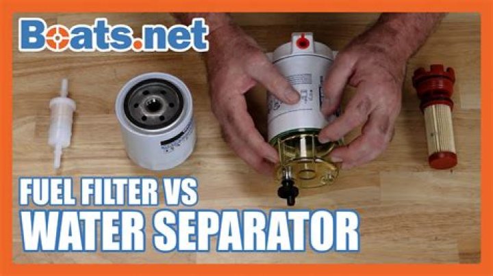 Which is the correct fuel filter water separator?